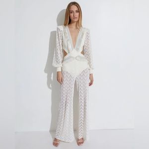 Patbo jumpsuit tan natural color size S